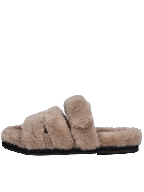 Mules in ecopelliccia BIBI LOU | 525Z94VKNATURAL